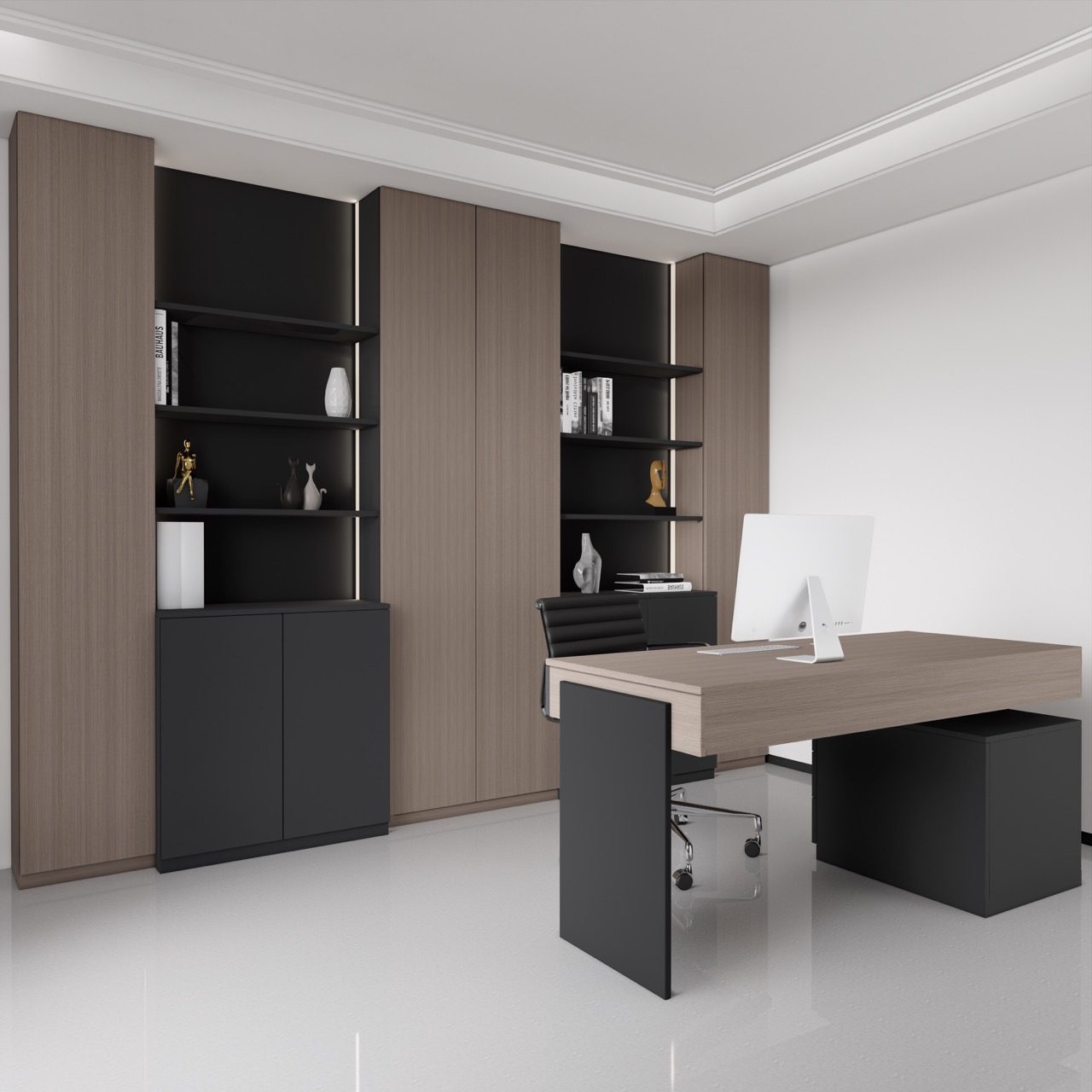 Meja Kombinasi Lemari