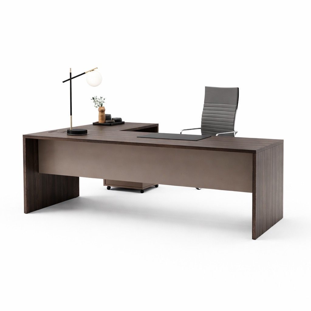 Hinoki Meja bentuk L 160x180cm