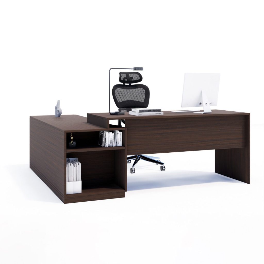 SLIDE Meja bentuk L 200x180cm