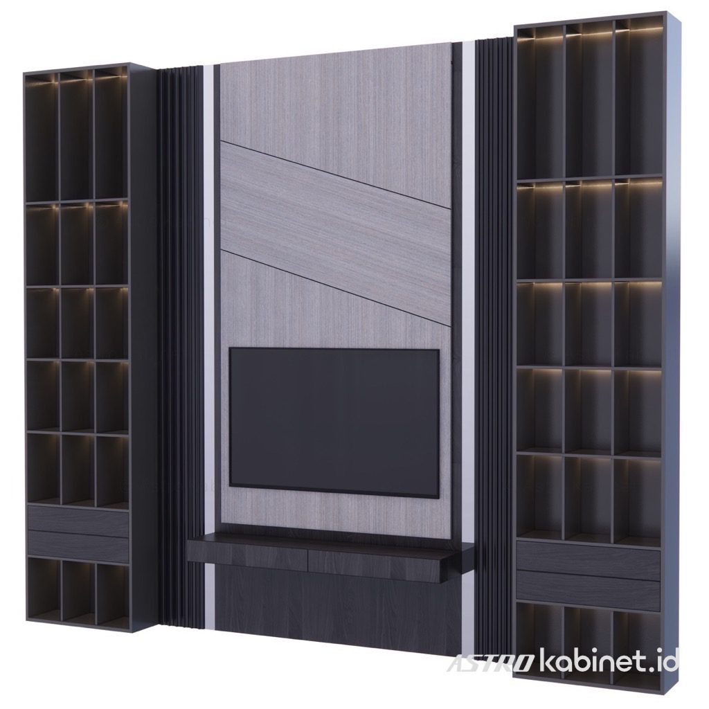 IBIZA Tv Wall Cabinet 300x280cm