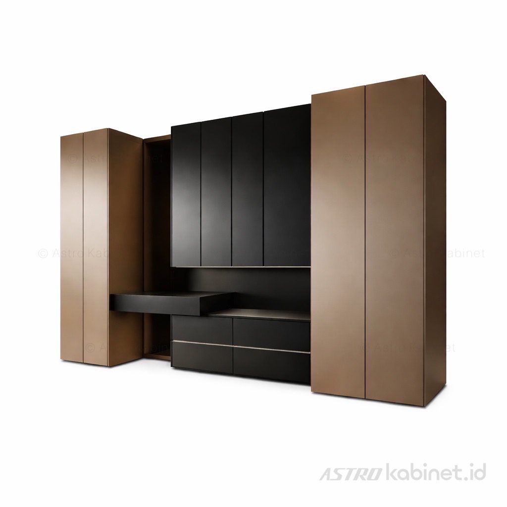 SEASON lemari dengan meja, 400x240cm