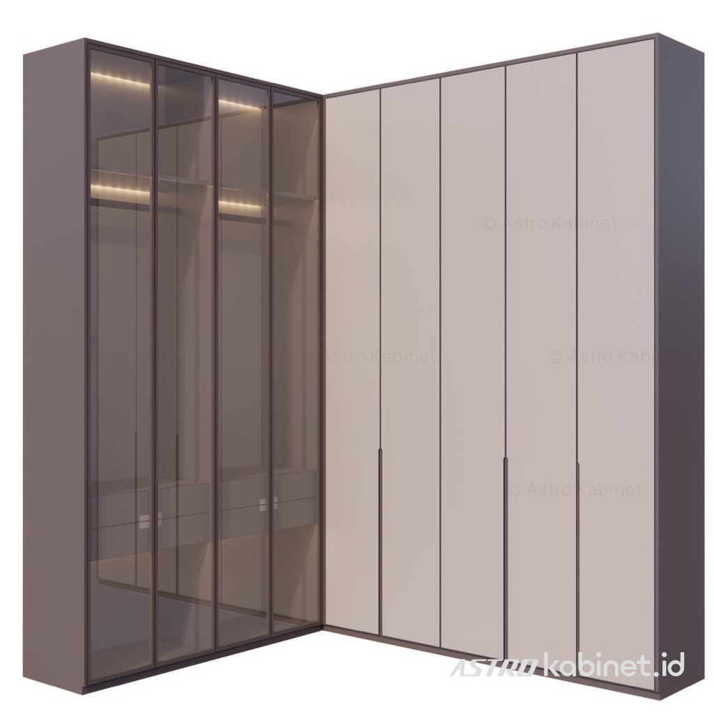 ZEEK L Shape for room 260x312cm